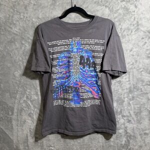 Fashion Nova Blue Ribcage 444 graphic tee y2k inspired